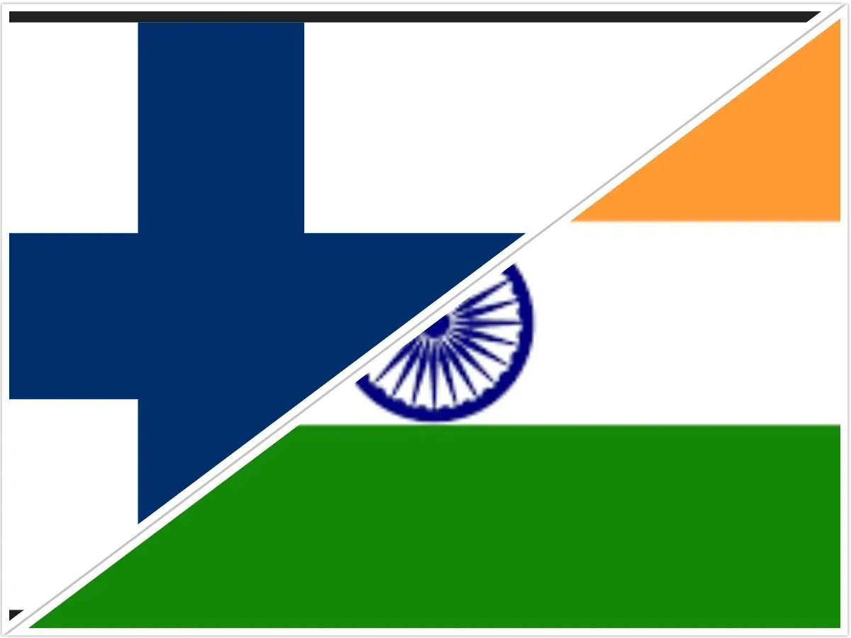 Finland time to India time 