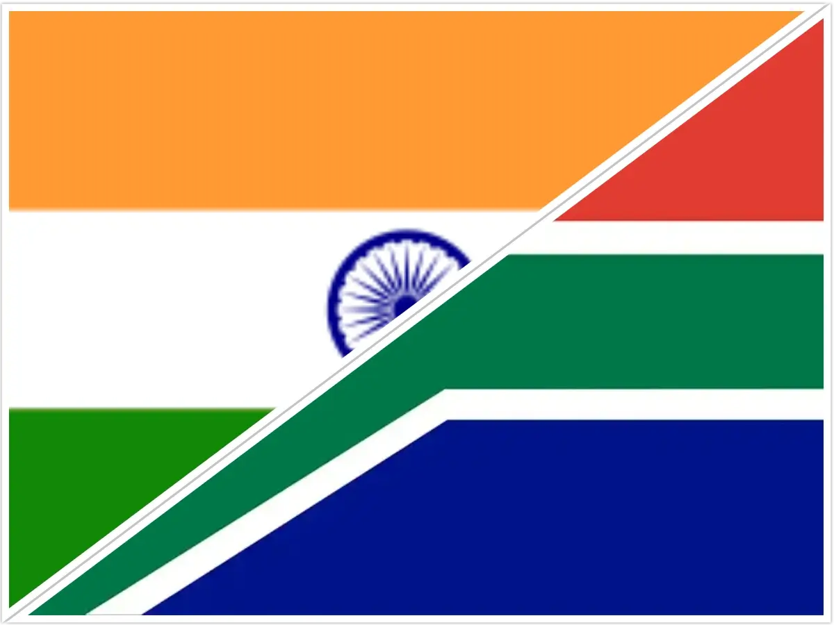 South Africa and India time difference 