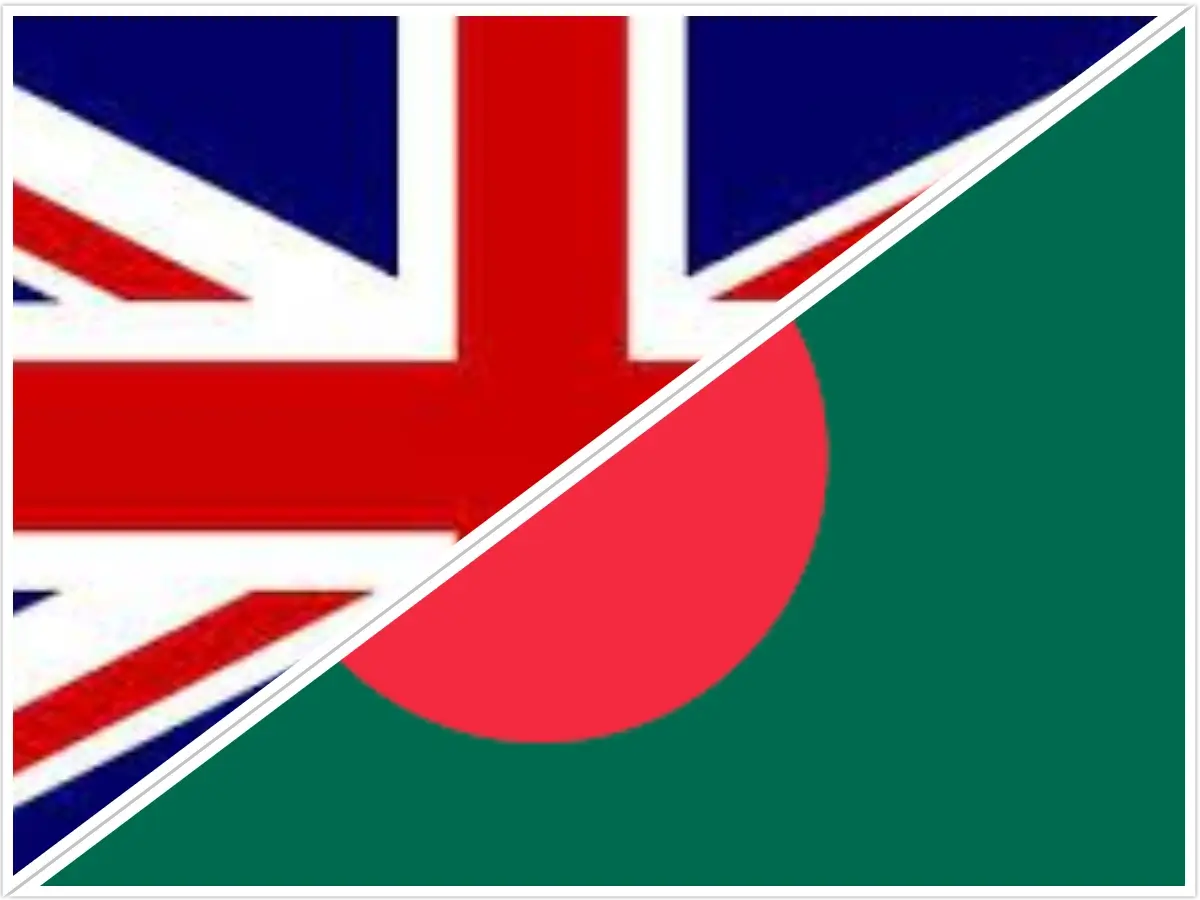time difference between Bangladesh and UK 