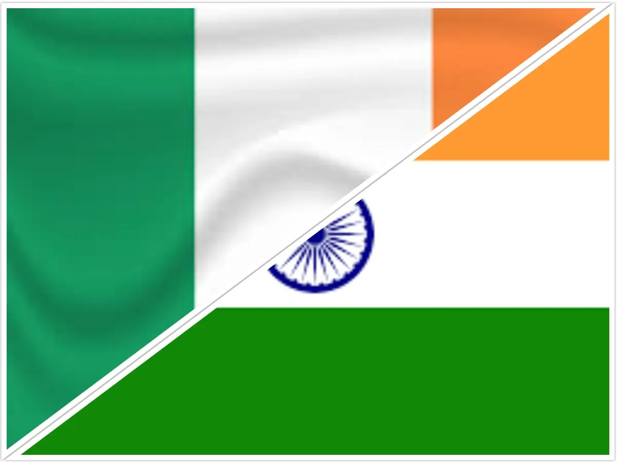 time difference between India and Ireland 