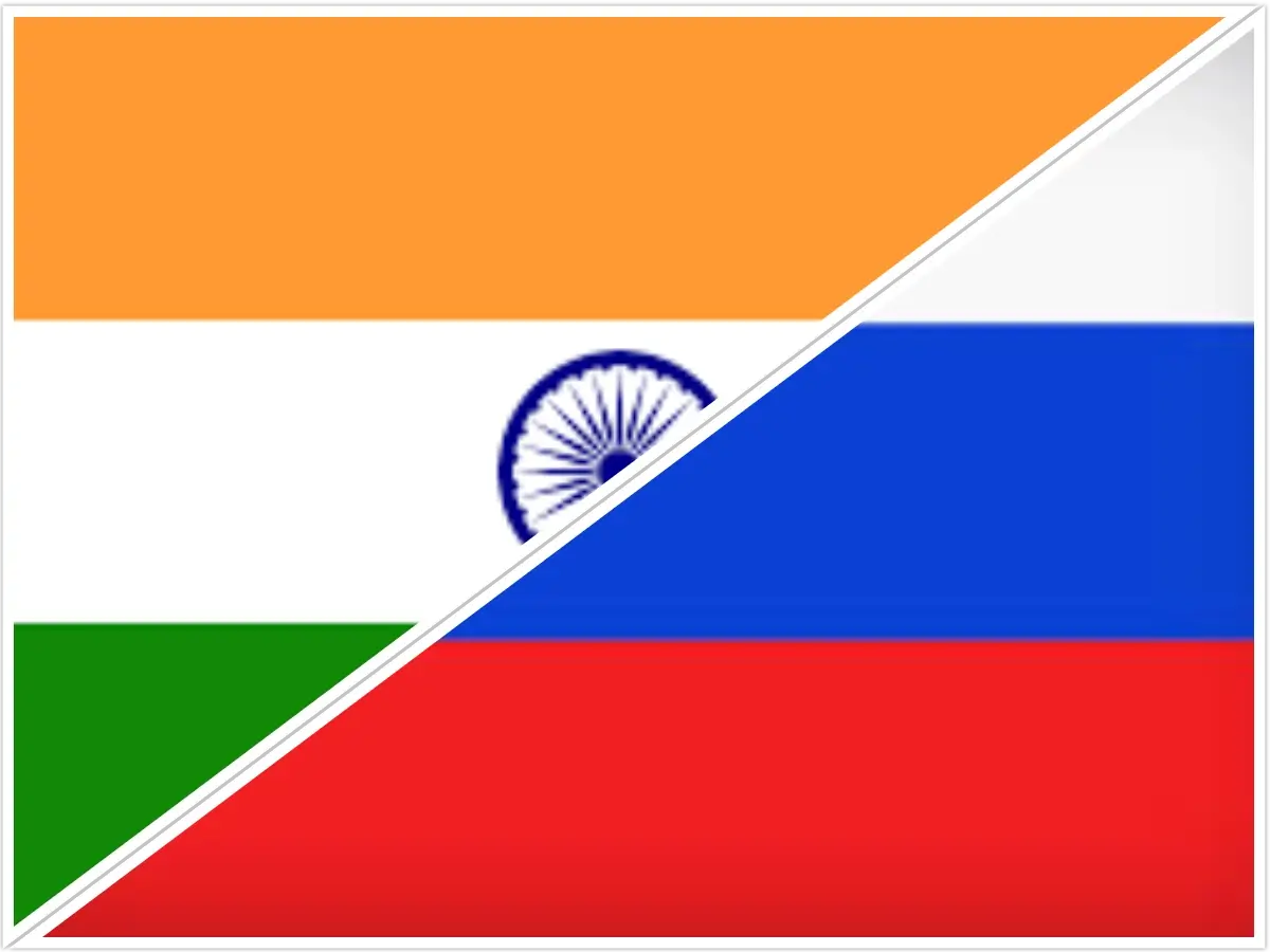 time difference between India and Russia 
