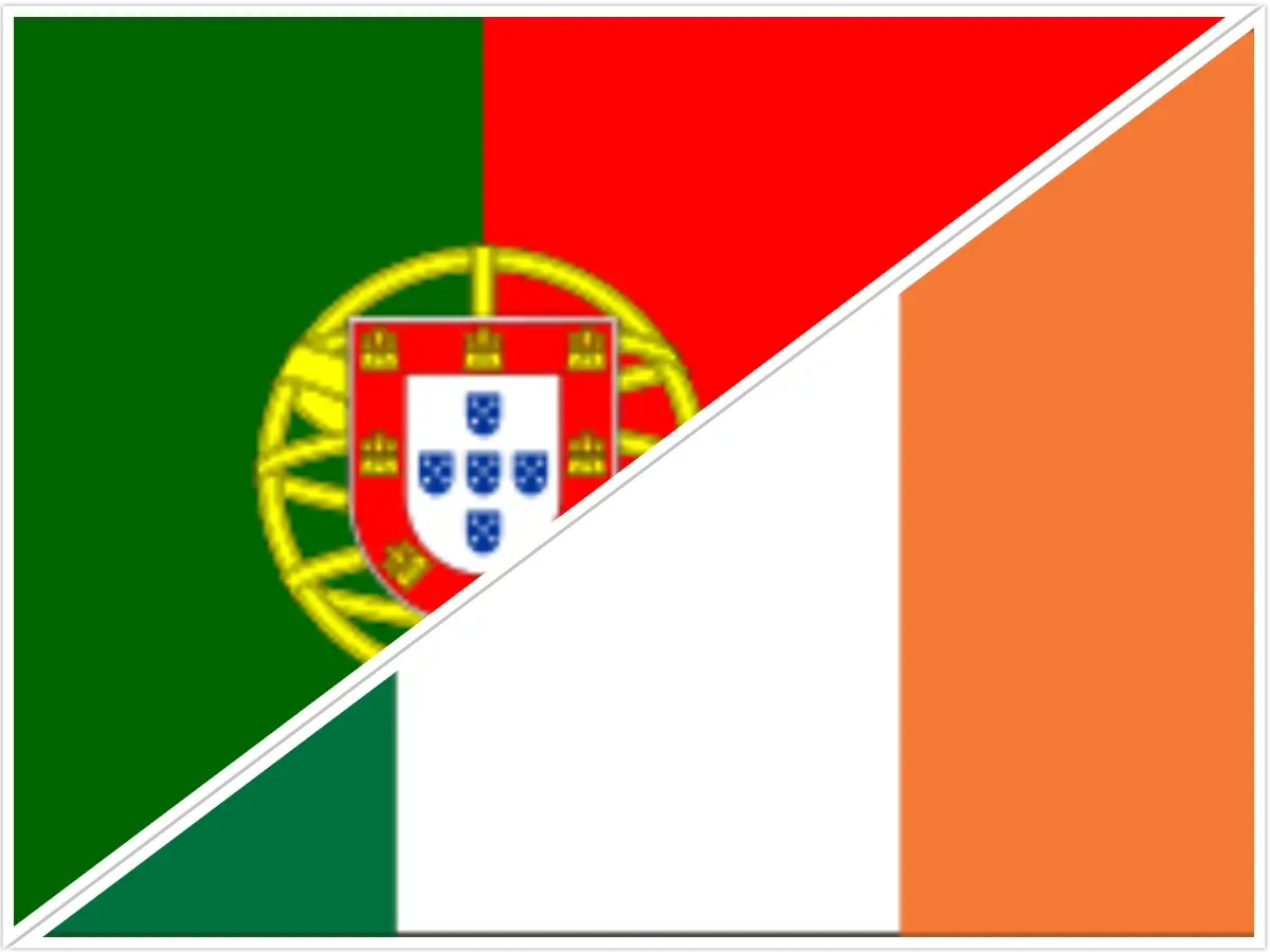 time difference between Ireland and Portugal 