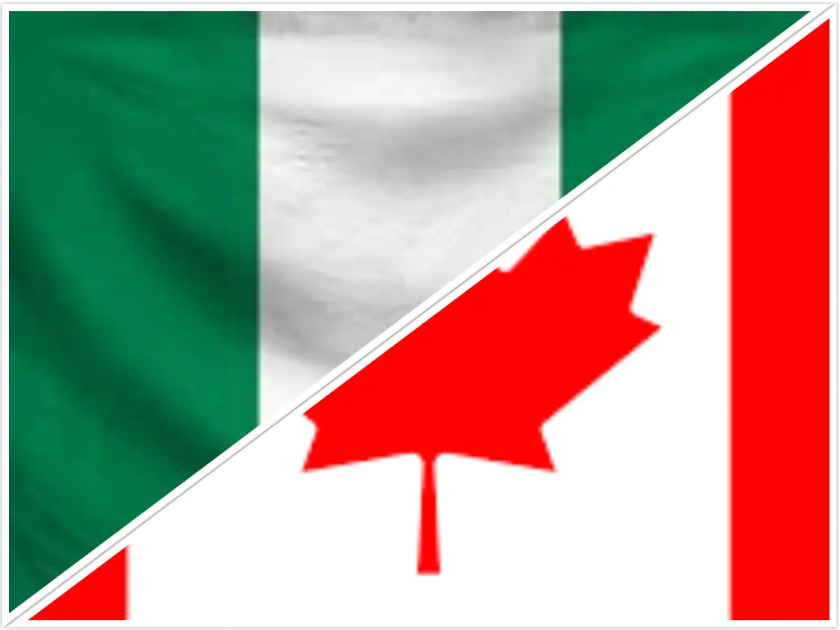 time difference between Nigeria and Canada 
