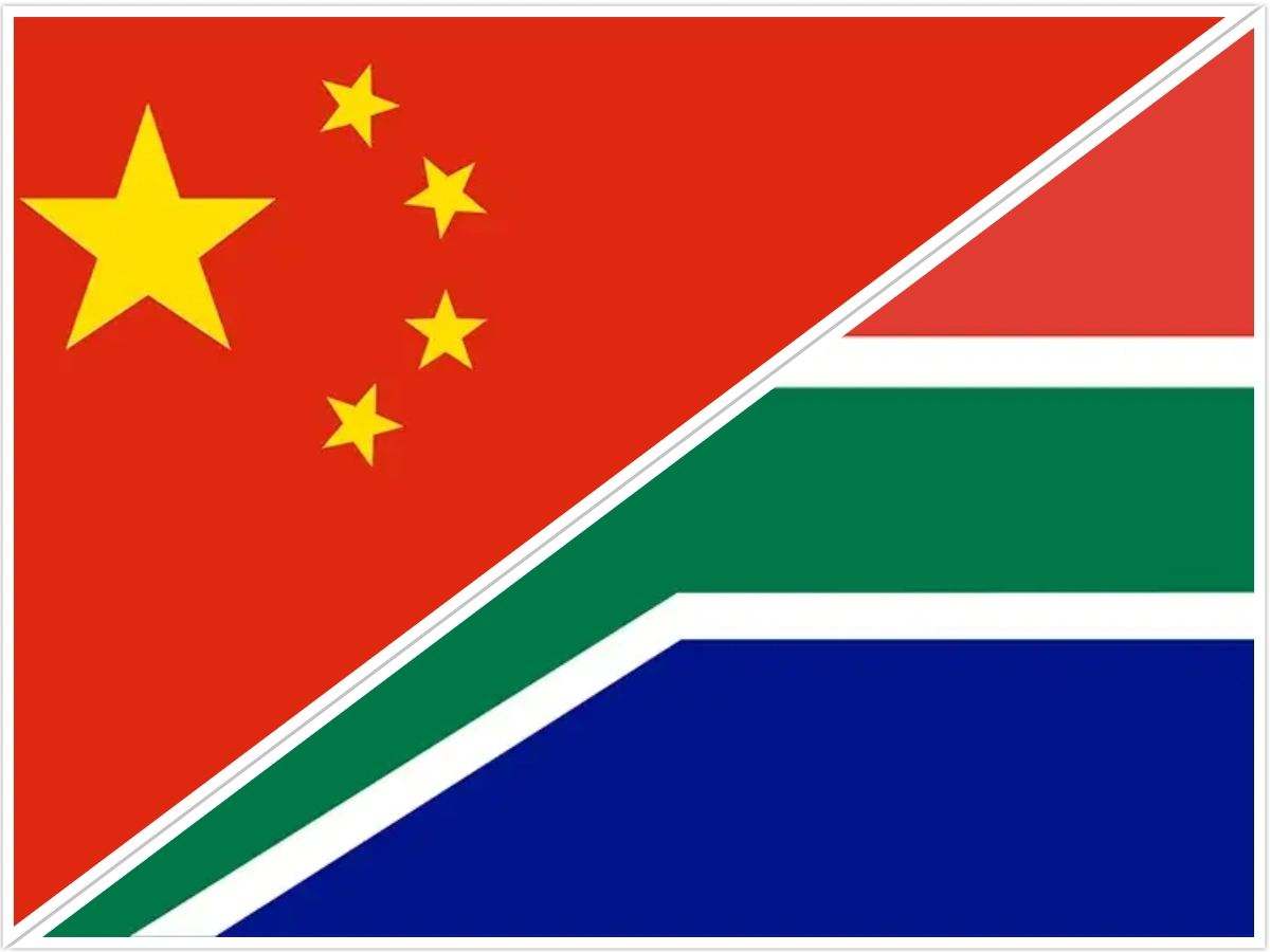 time difference between South Africa and China 